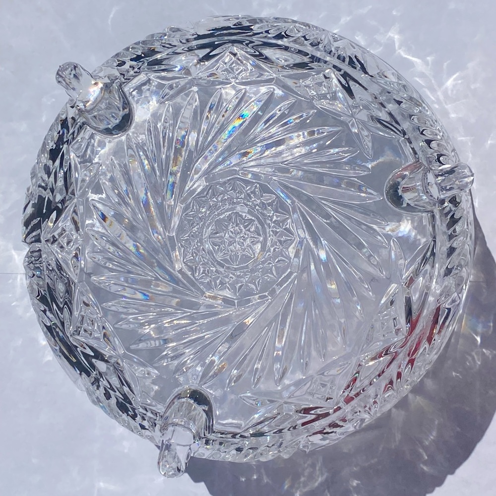Vintage Crystal Bowl✨ by Crystal Clear Industries - Picture 8 of 15